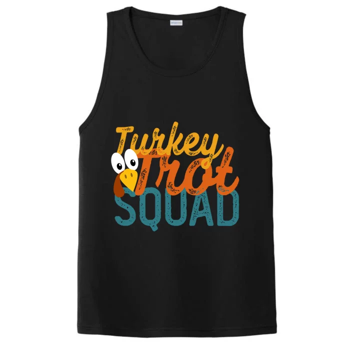 Vintage Turkey Trot Squad Gift Performance Tank