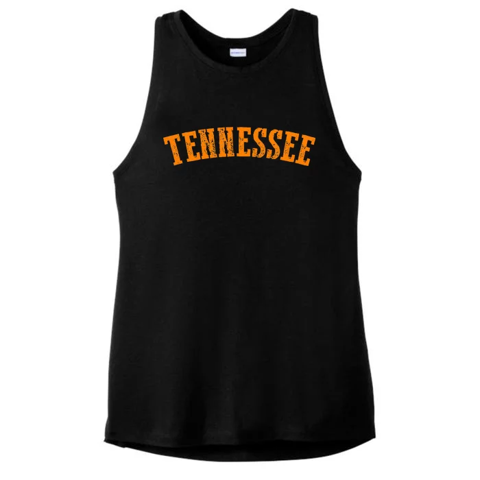 Vintage Tennessee Tn Throwback Design Classic Ladies Tri-Blend Wicking Tank