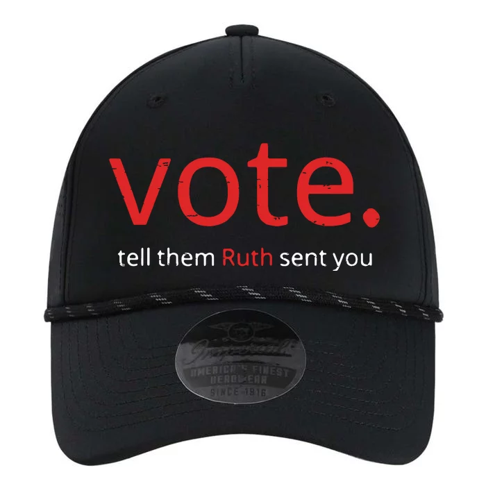 Vote Tell Them Ruth Sent You Funny American Women Saying Performance The Dyno Cap