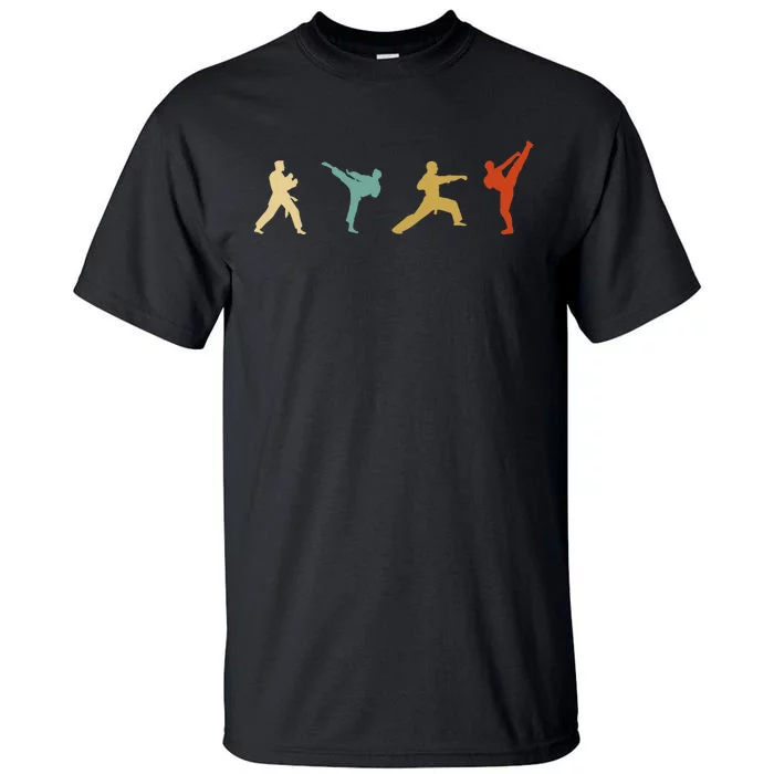 Vintage Taekwondo Tae Kwon Do Fighter Tall T-Shirt