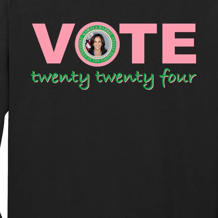 Vote Twenty Twenty Four Tall Long Sleeve T-Shirt