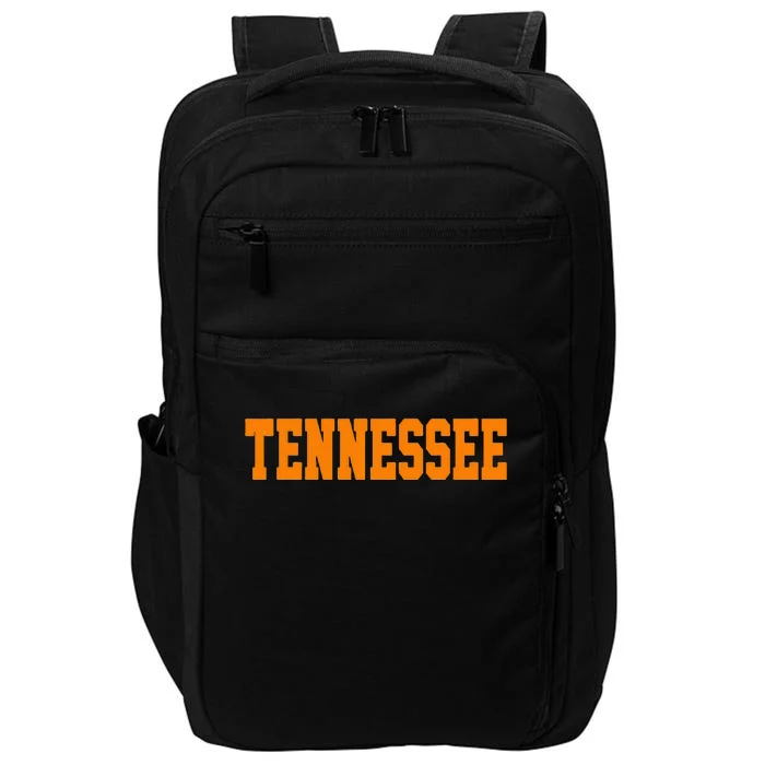 Vintage Tennessee Tennessee Women Retro Orange Impact Tech Backpack