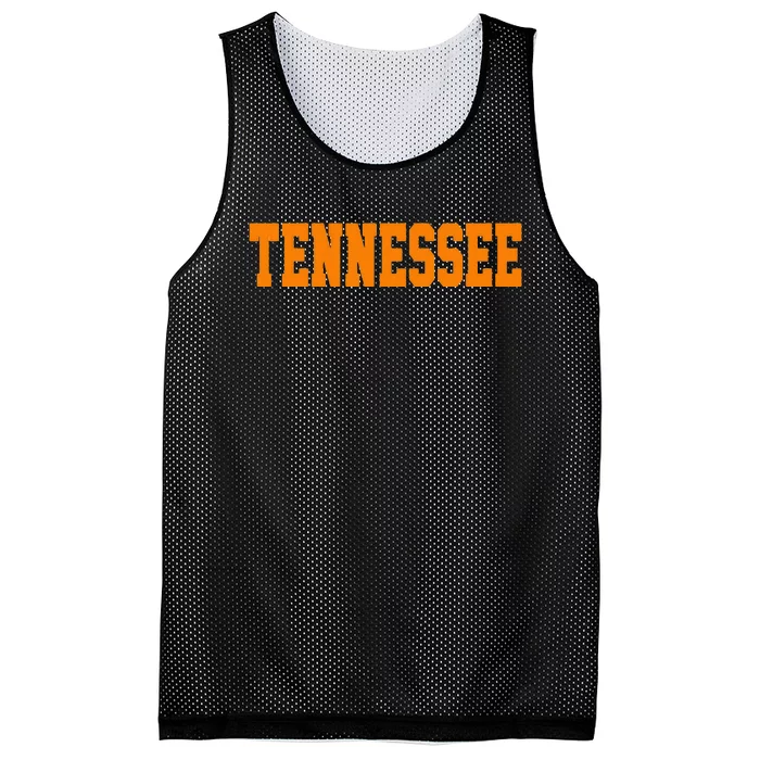 Vintage Tennessee Tennessee Women Retro Orange Mesh Reversible Basketball Jersey Tank