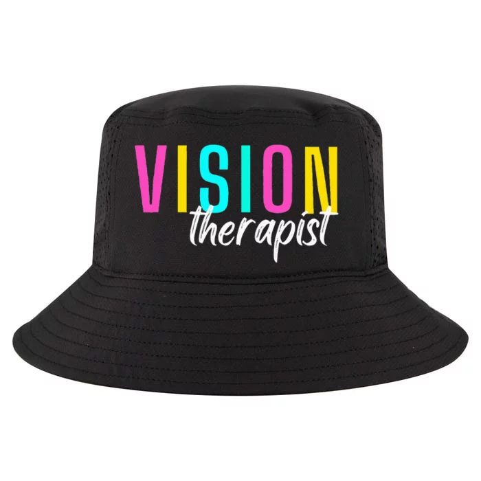 Vision Therapist Therapy Optical Optician Eye Clinic Career Cool Comfort Performance Bucket Hat