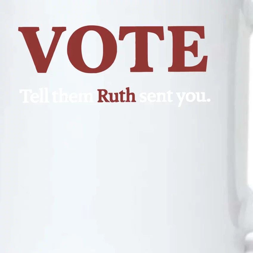 Vote Tell Them Ruth Sent You Rbg Ruth Bader Ginsburg Feminist Black Color Changing Mug