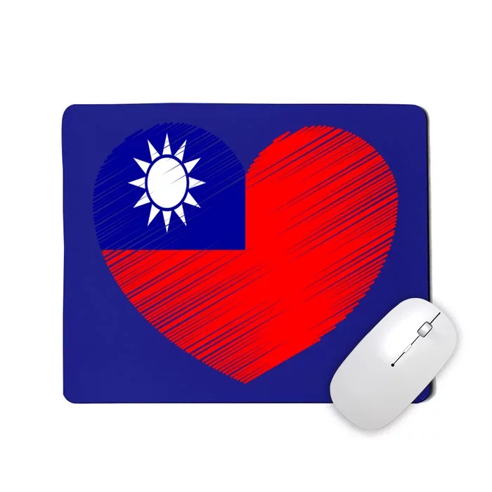 Vintage Taiwan Taiwan Flag Pride Support Taiwan Gift Mousepad