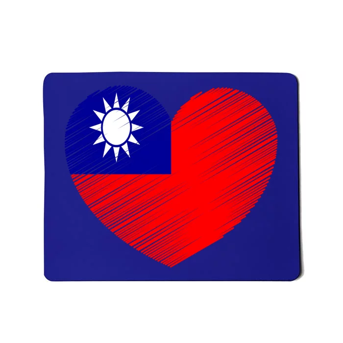 Vintage Taiwan Taiwan Flag Pride Support Taiwan Gift Mousepad