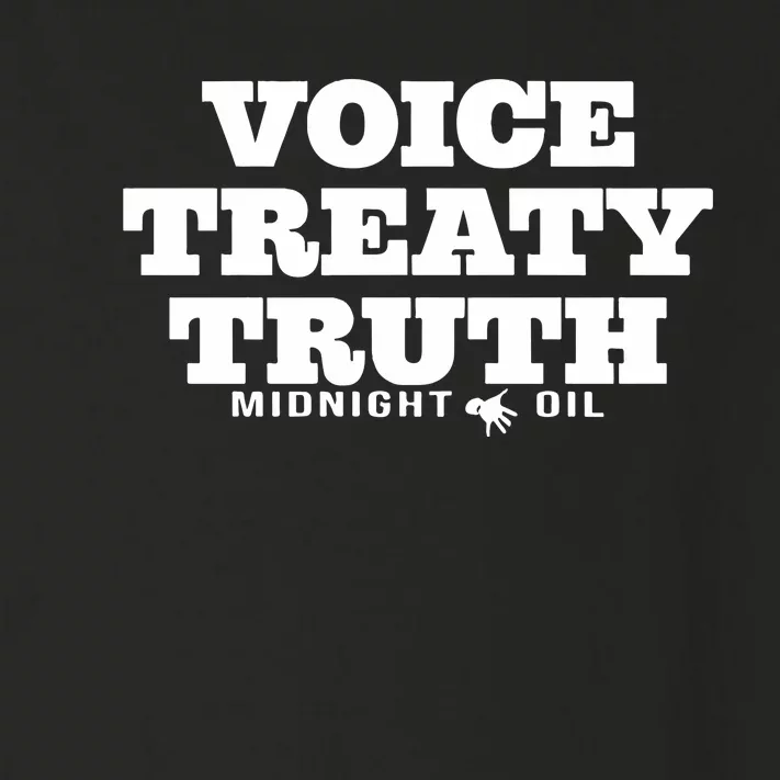 Voice Treaty Truth Midnight Oil Toddler Long Sleeve Shirt