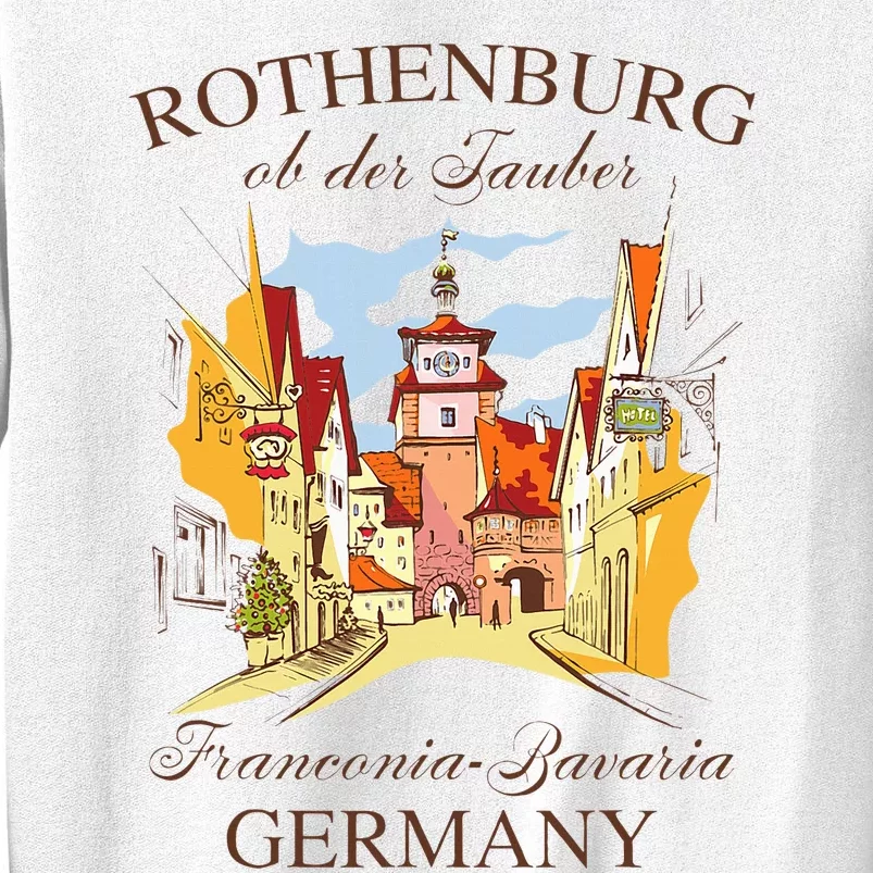 Vacation Traveling Travel Rothenburg Ob Der Tauber Germany Sweatshirt