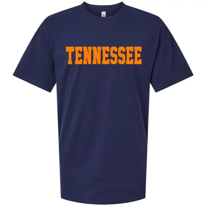 Vintage Tennessee Tennessee Retro Orange Sueded Cloud Jersey T-Shirt