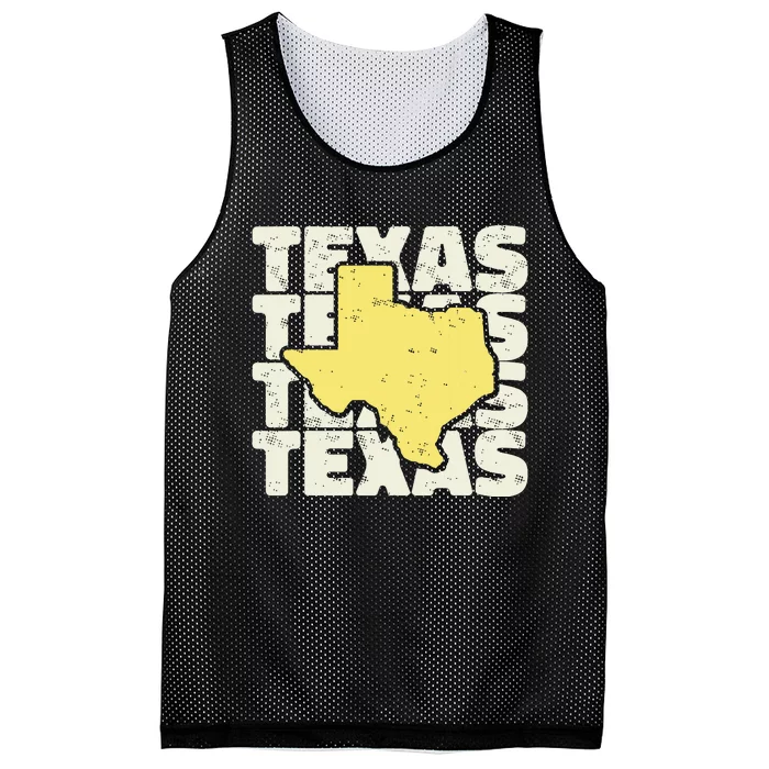 Vintage Texas Usa State Mesh Reversible Basketball Jersey Tank