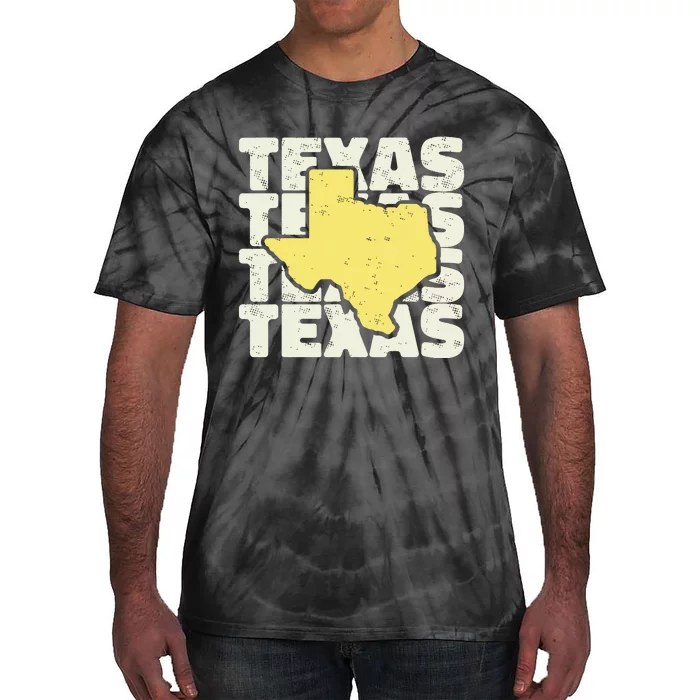 Vintage Texas Usa State Tie-Dye T-Shirt