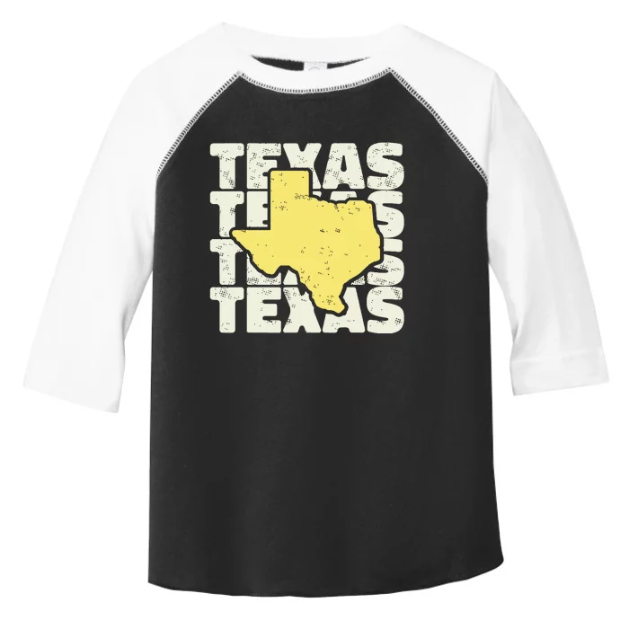 Vintage Texas Usa State Toddler Fine Jersey T-Shirt