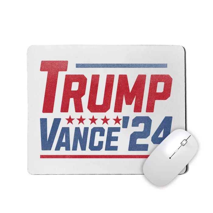 Vintage Trump Vance 24 Make America Great Again Usa Election Mousepad