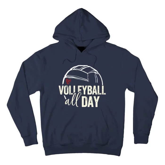 Volleyball Teen Volleyball Graphic Volleyball Tall Hoodie