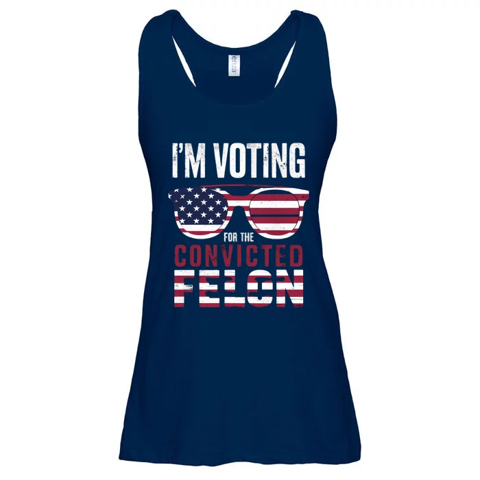 Voting Trump Ladies Essential Flowy Tank