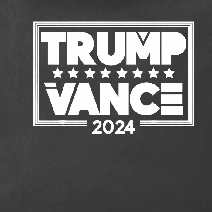 Vote Trump Vance 2024 Zip Tote Bag