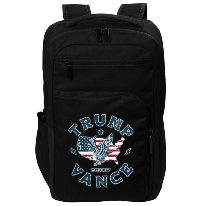 Vintage Trump Vance 2024 Campaign Impact Tech Backpack