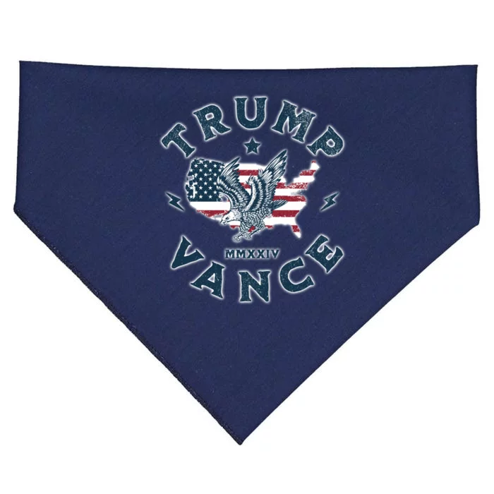 Vintage Trump Vance 2024 Campaign USA-Made Doggie Bandana