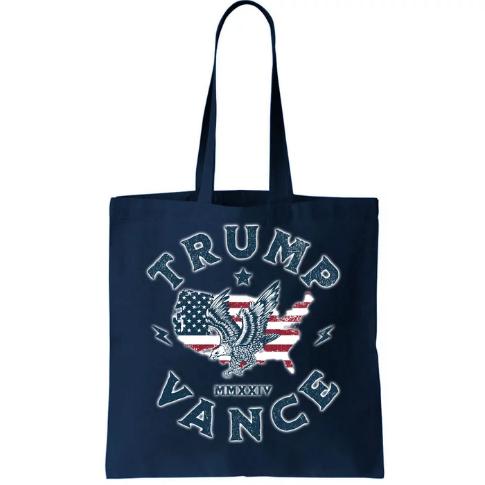 Vintage Trump Vance 2024 Campaign Tote Bag