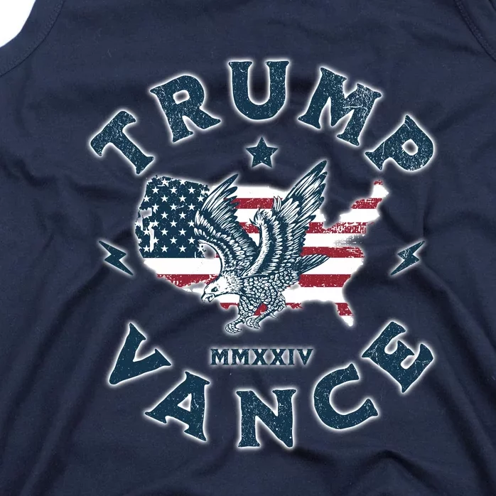 Vintage Trump Vance 2024 Campaign Tank Top