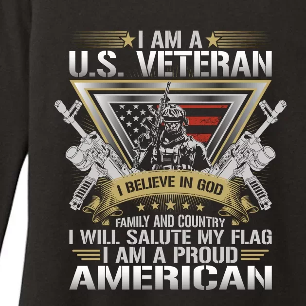 Veteran T Womens CVC Long Sleeve Shirt