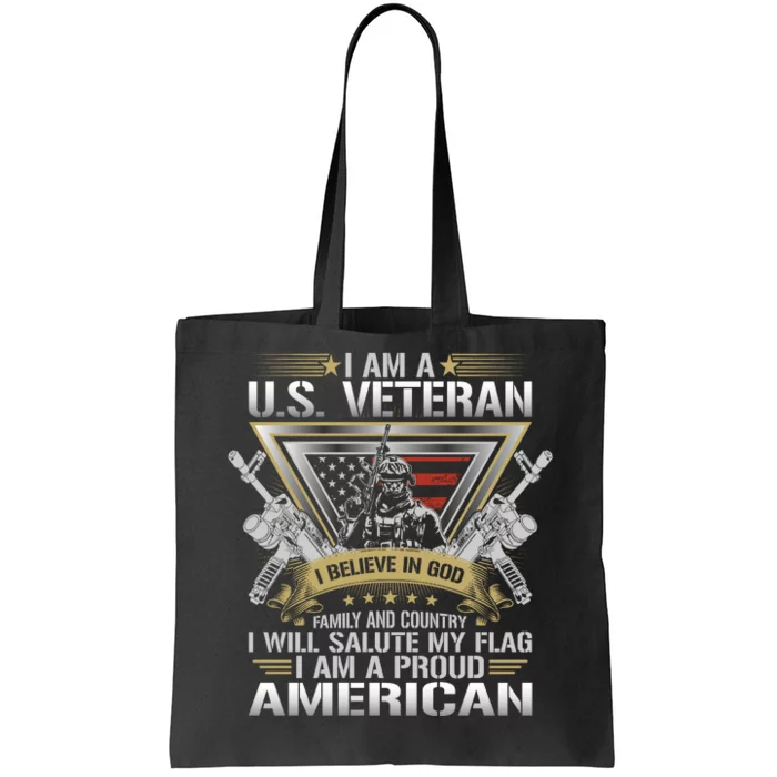 Veteran T Tote Bag