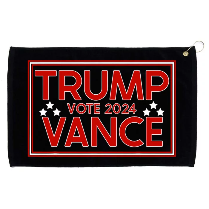 Vote Trump Vance 2024 Trump For President Grommeted Golf Towel