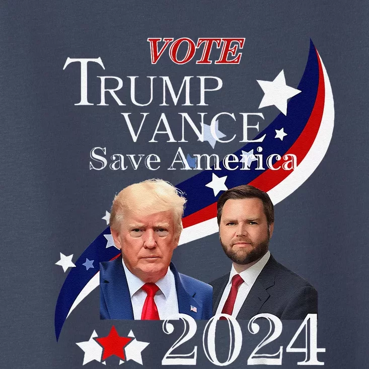 Vote Trump Vance 2024 Save America Republican Candidates Toddler T-Shirt