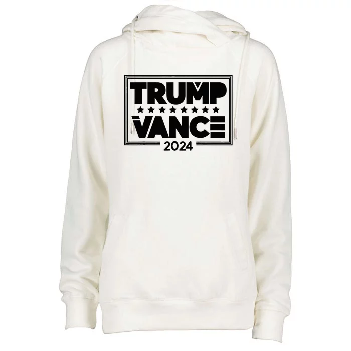 Vance Trump Voter Clothing 2024 Election Womens Funnel Neck Pullover Hood