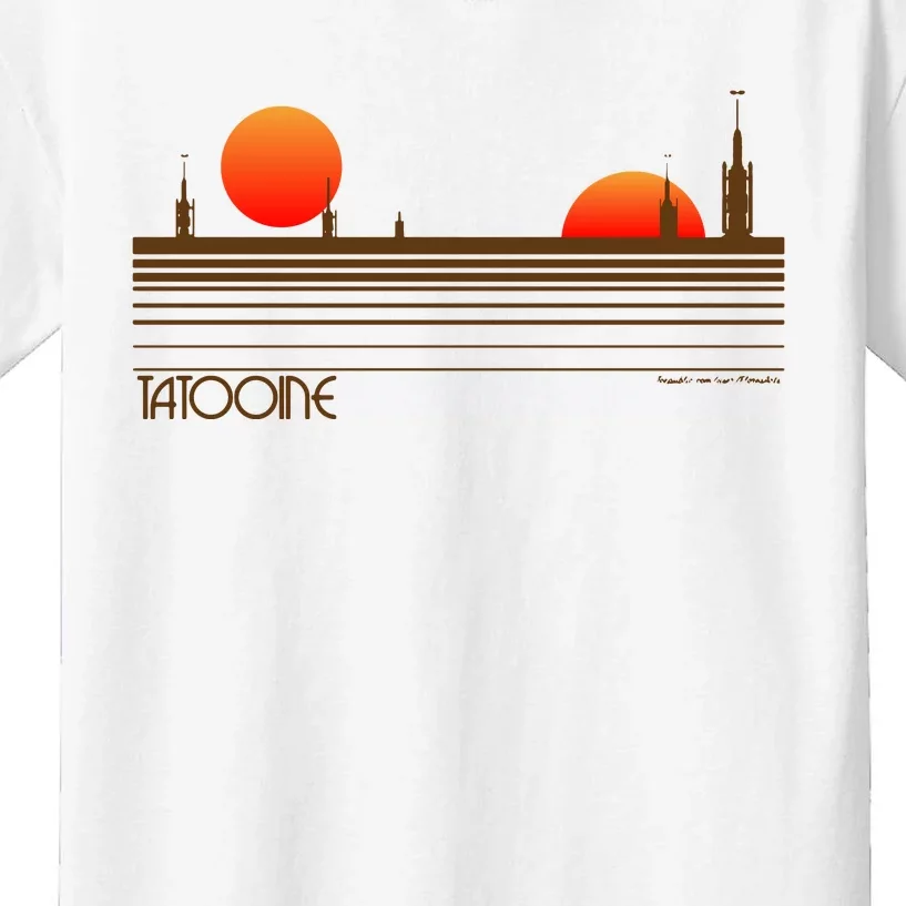 Visit Tatooine Kids T-Shirt