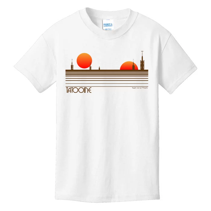 Visit Tatooine Kids T-Shirt