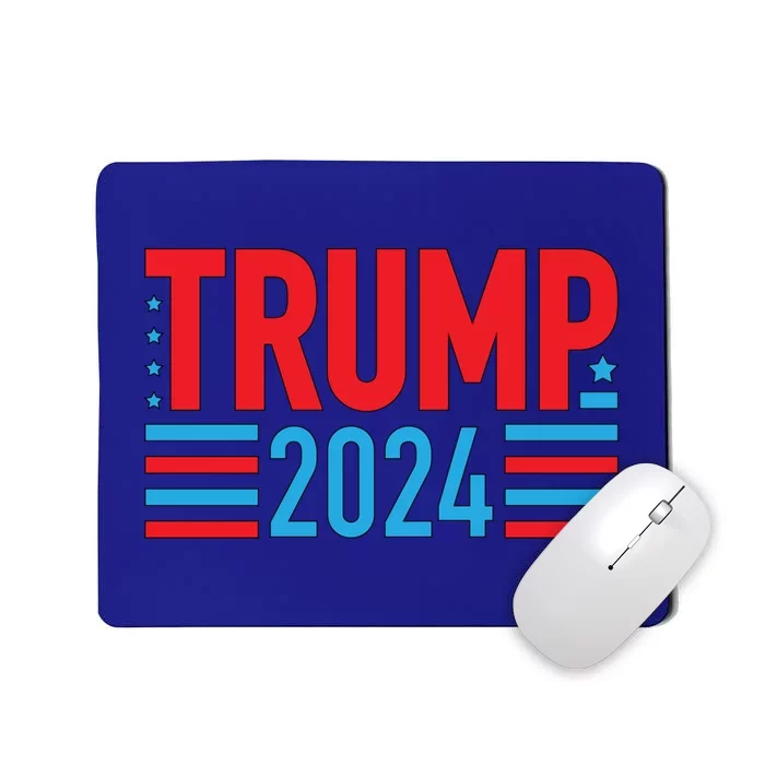 Vote Trump Vintage Groovy Trump 2024 Cool Gift Mousepad