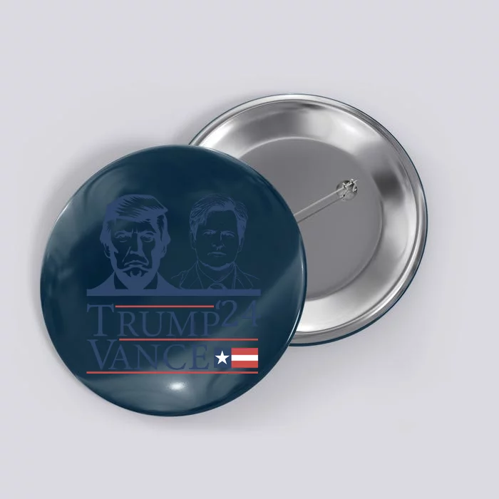 Vote Trump Vance Face 2024 Button