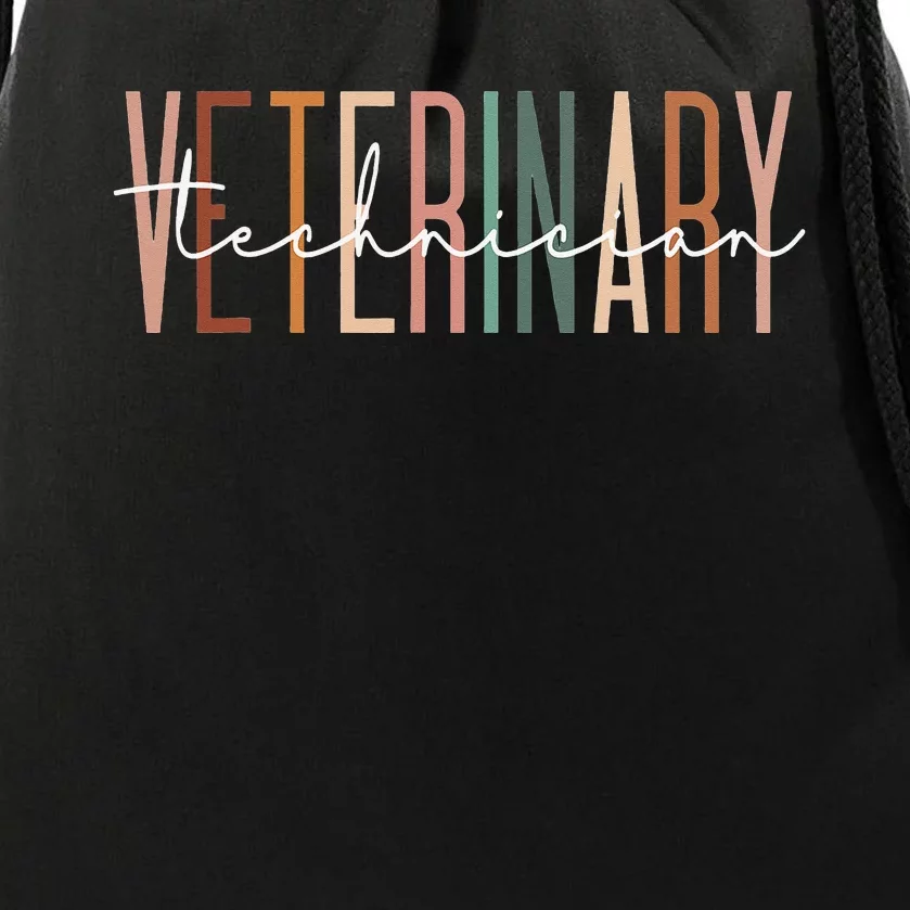 Veterinary Technician Vet Tech Veterinarian Technologist Drawstring Bag