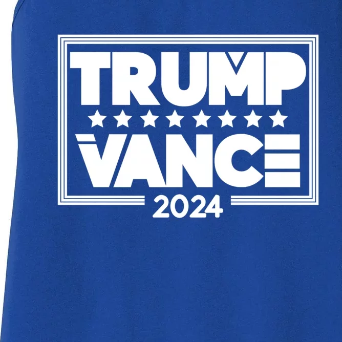 Vote Trump Vance 2024 Gift Women's Racerback Tank