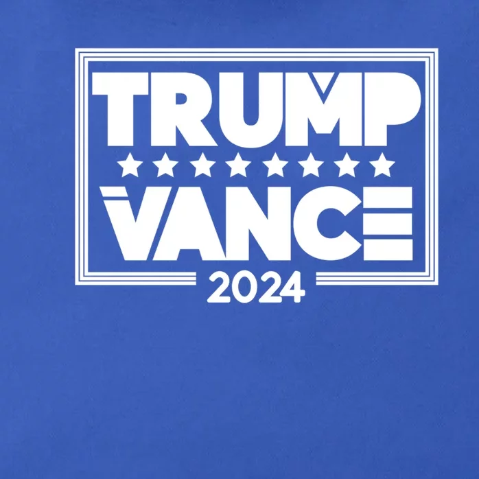 Vote Trump Vance 2024 Gift Zip Tote Bag