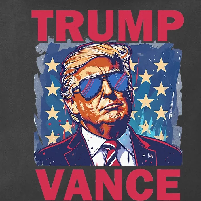 Vote Trump Vance 2024 Zip Tote Bag