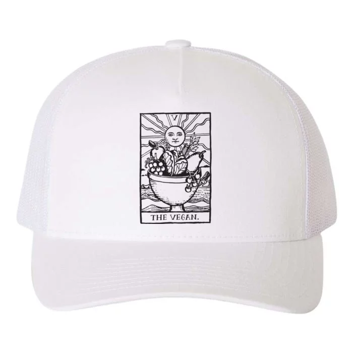 Vegan Tarot Vegan Clothing Yupoong Adult 5-Panel Trucker Hat