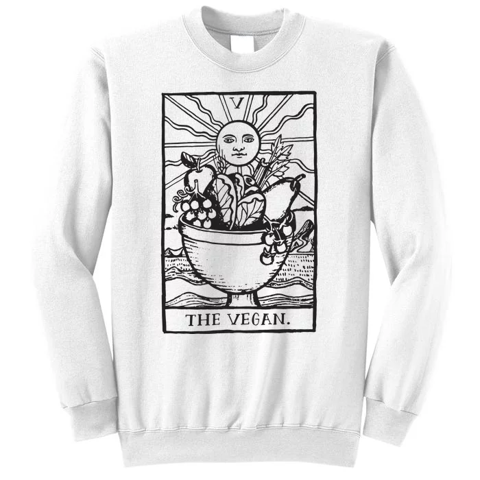 Vegan Tarot Vegan Clothing Sweatshirt