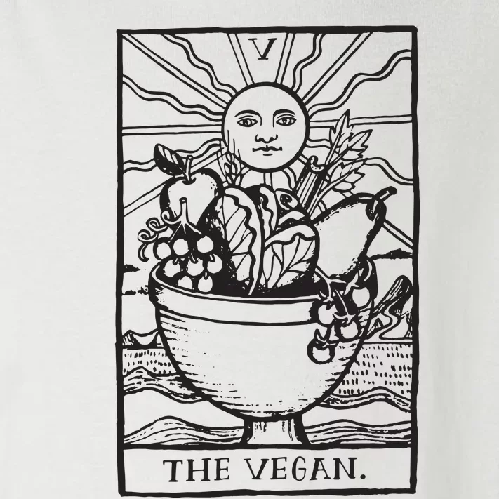 Vegan Tarot Vegan Clothing Toddler Long Sleeve Shirt