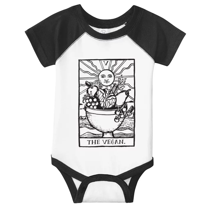 Vegan Tarot Vegan Clothing Infant Baby Jersey Bodysuit