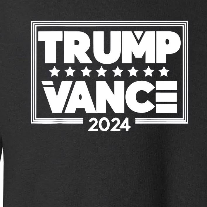 Vote Trump Vance 2024 Toddler Sweatshirt