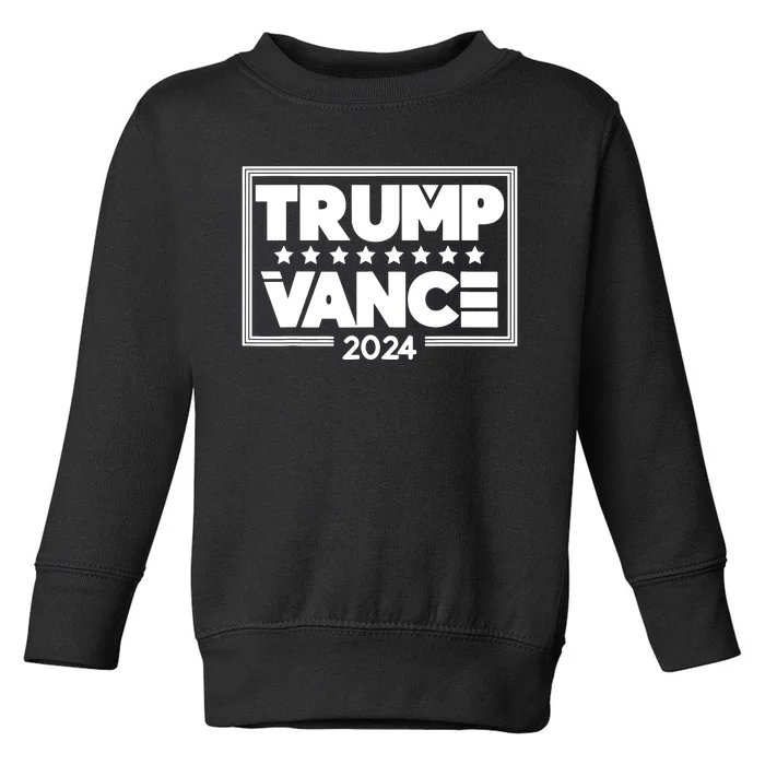 Vote Trump Vance 2024 Toddler Sweatshirt