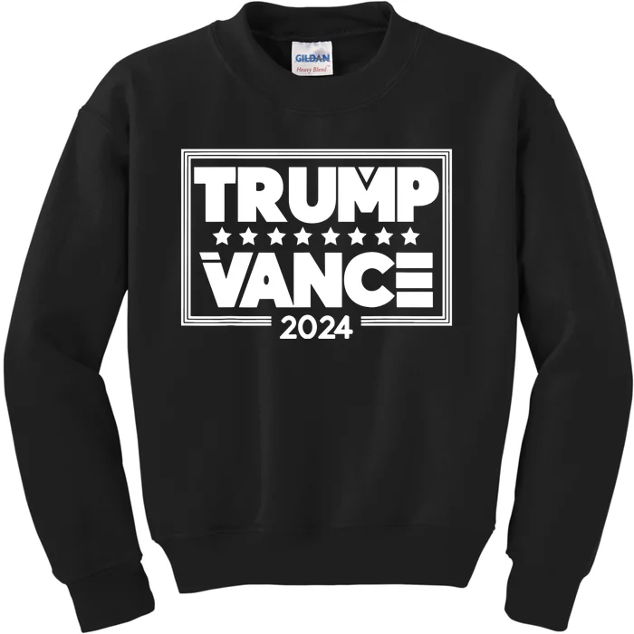 Vote Trump Vance 2024 Kids Sweatshirt