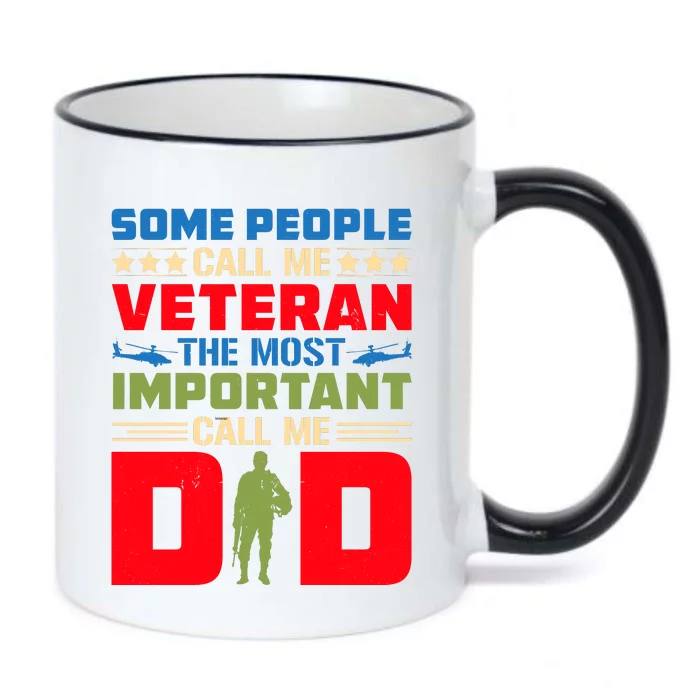 Veteran T Black Color Changing Mug