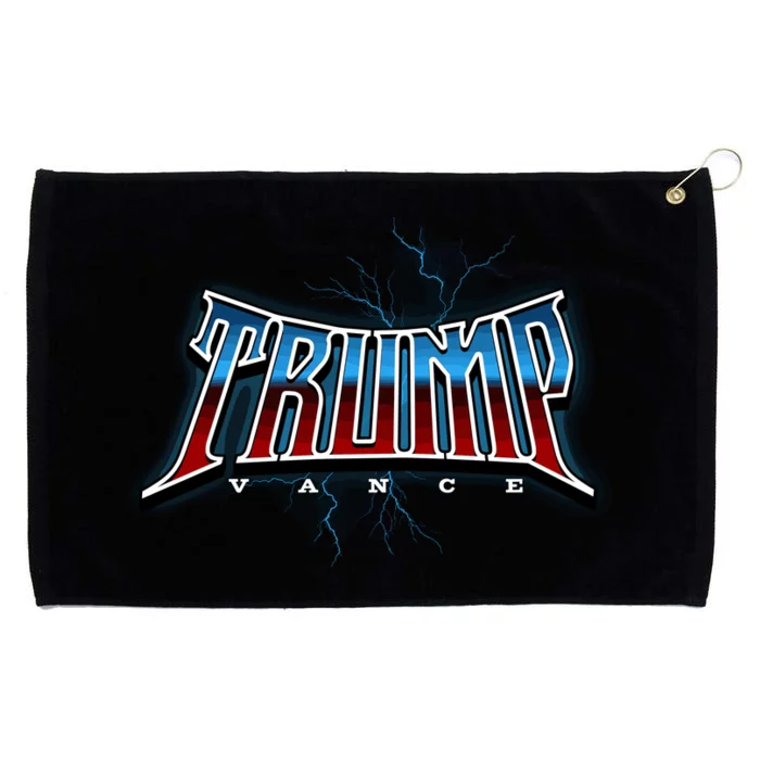 Vote Trump Vance Electric Duo Usa 2024 Grommeted Golf Towel