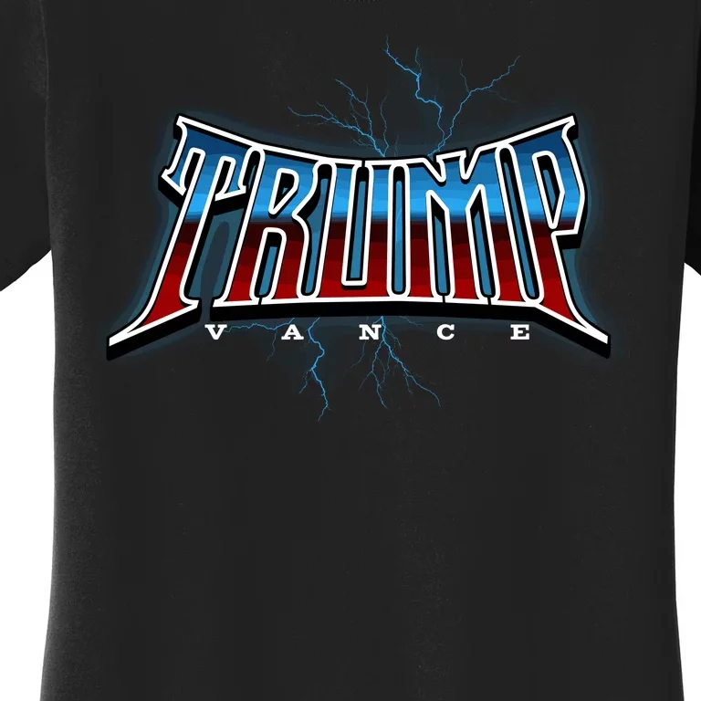 Vote Trump Vance Electric Duo Usa 2024 Women's T-Shirt