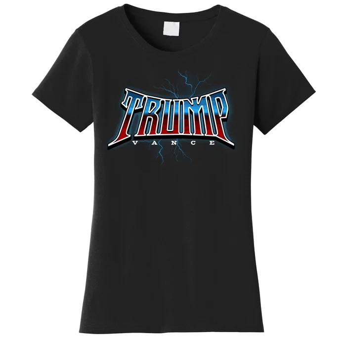 Vote Trump Vance Electric Duo Usa 2024 Women's T-Shirt