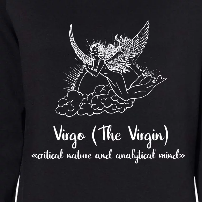 Virgo The Virgin Astrology Sign And Horoscope Facts Bday Gift Cute Gift Womens California Wash Sweatshirt